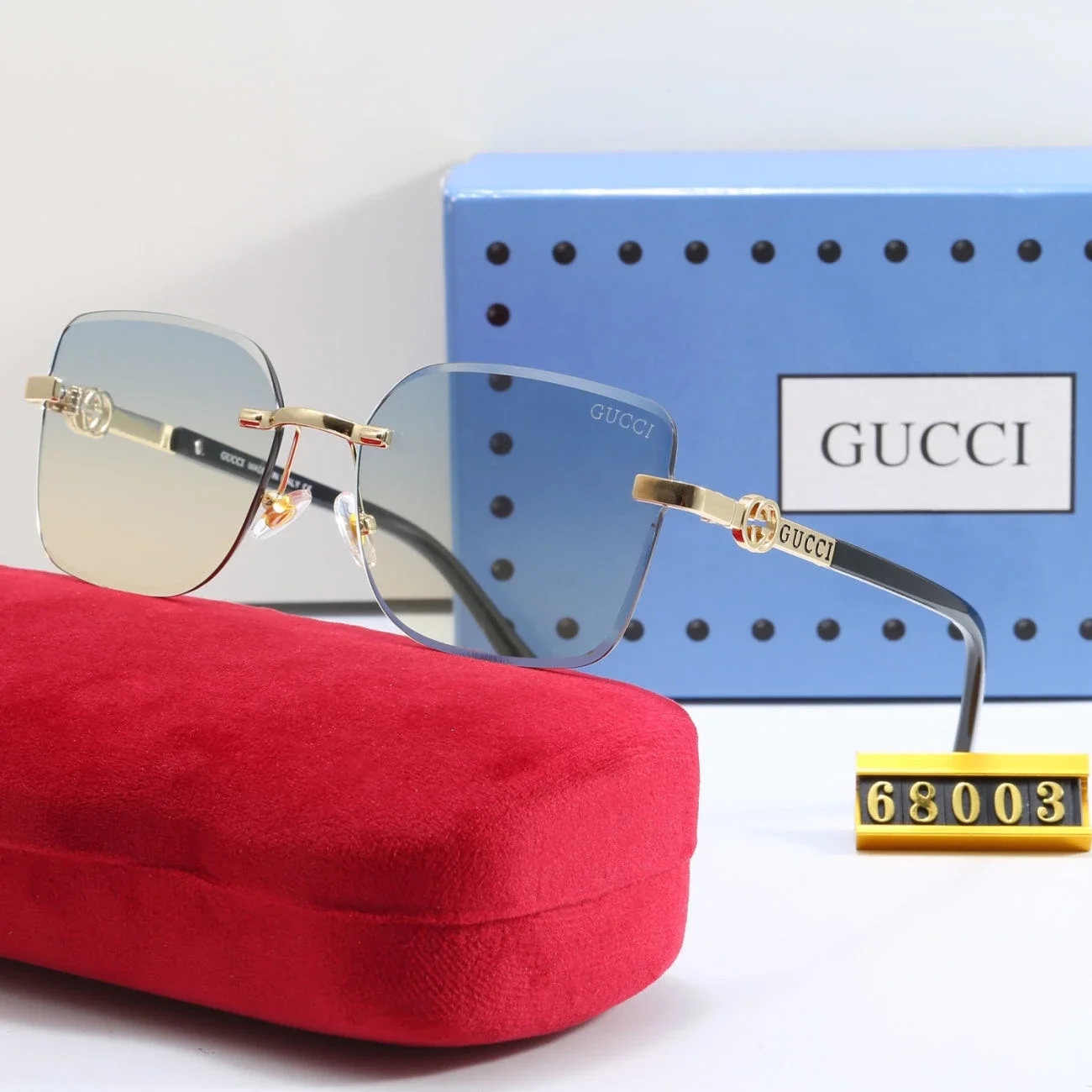 Gucci 68003 Blue Sun