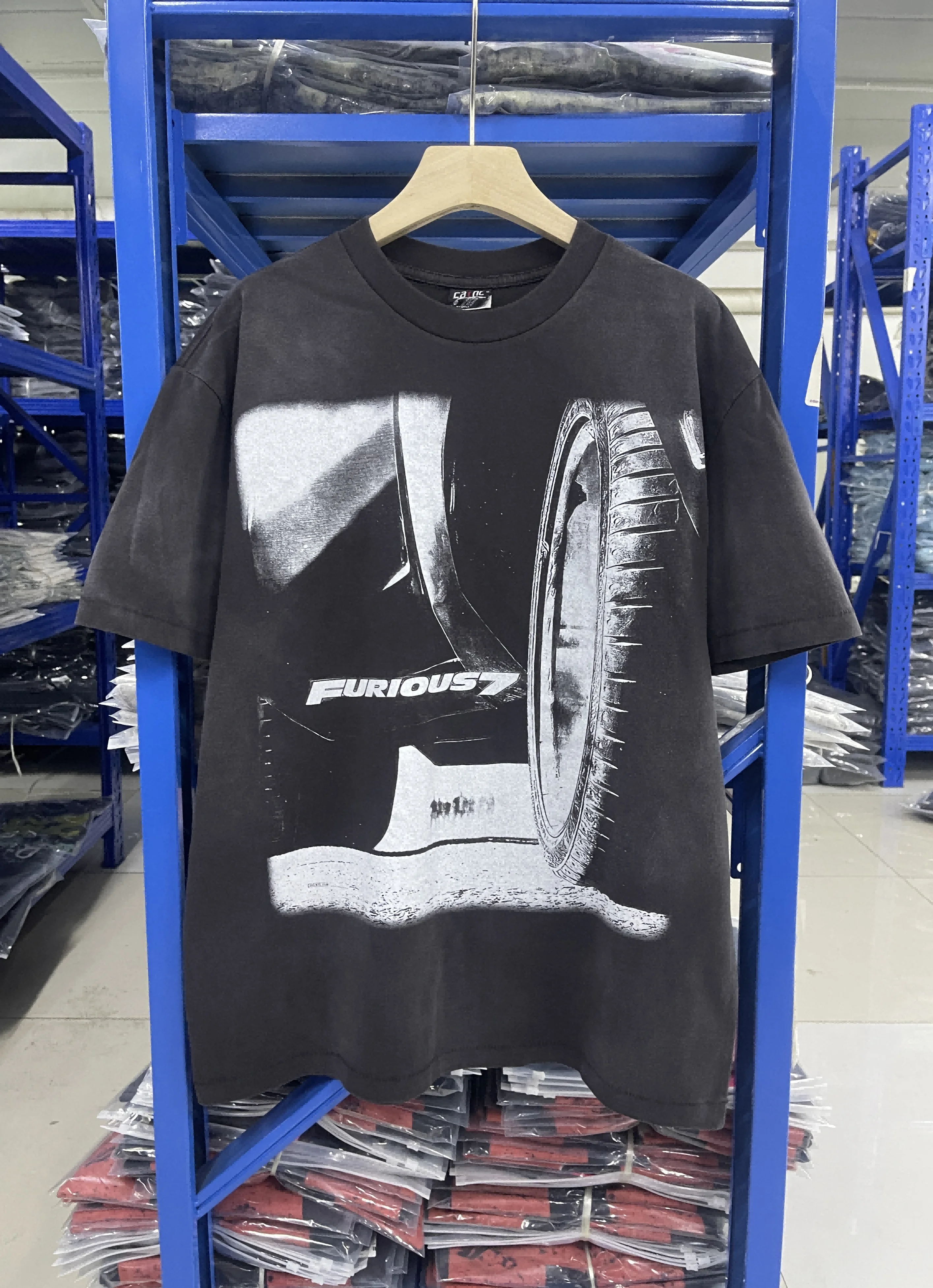 Furious 7 Black T-Sh