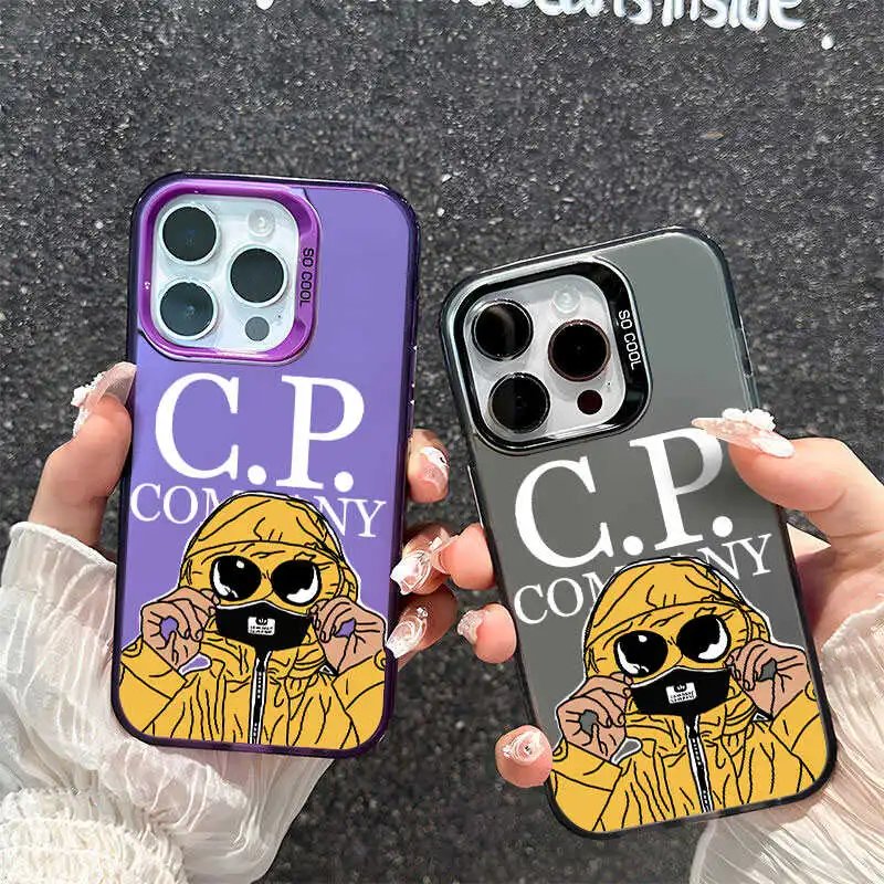 iPhone phone case with the C.P. Company theme.