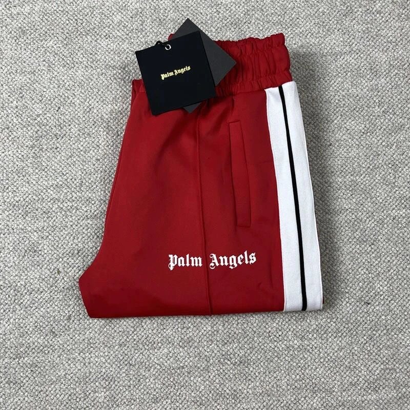 Palm Angels Palm Angels Red Sweatpants