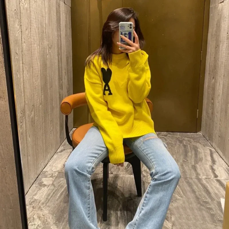 Ami Paris Yellow Swe