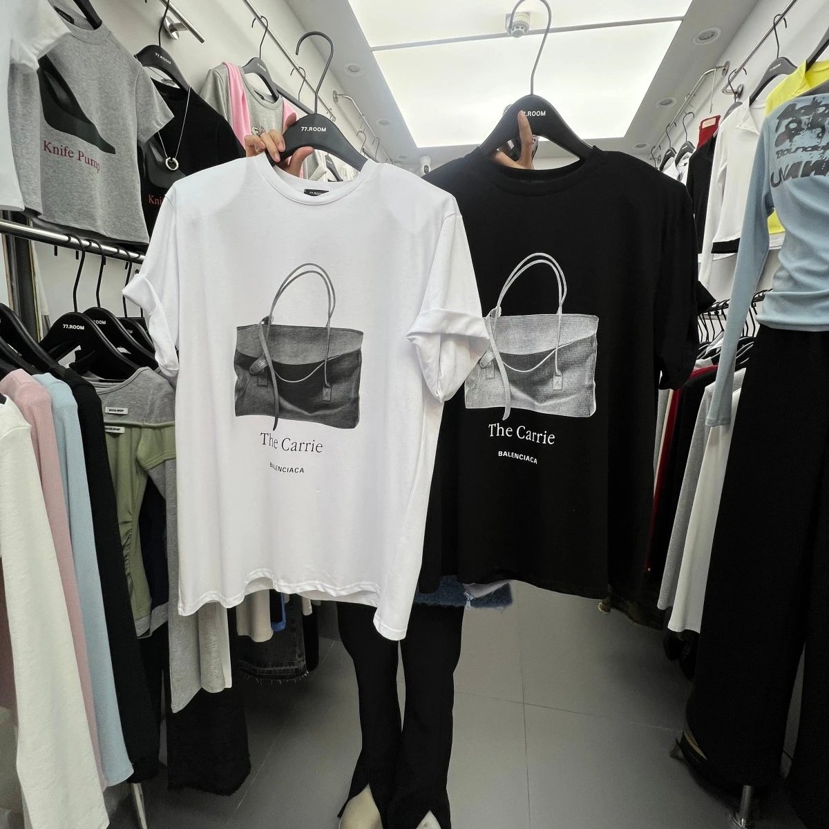 Balenciaga Oversized Graphic Print T-shirt---T-shirt