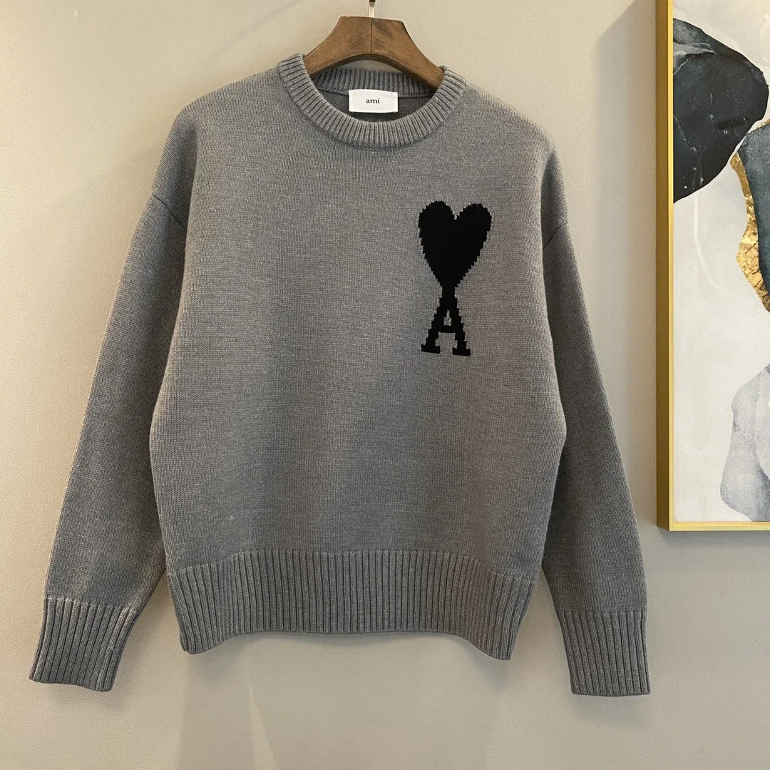 Ami Grey Sweater