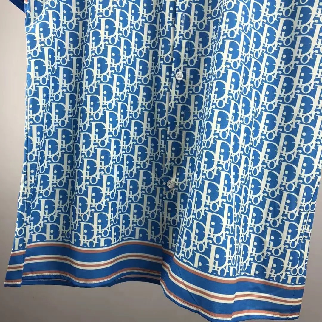Dior Ice Silk Couple Pajamas Set photo 6