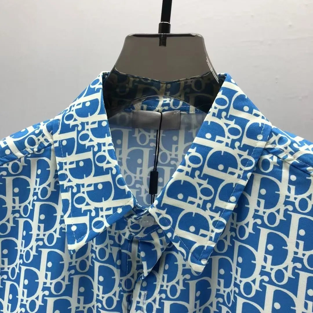 Dior Ice Silk Couple Pajamas Set photo 8