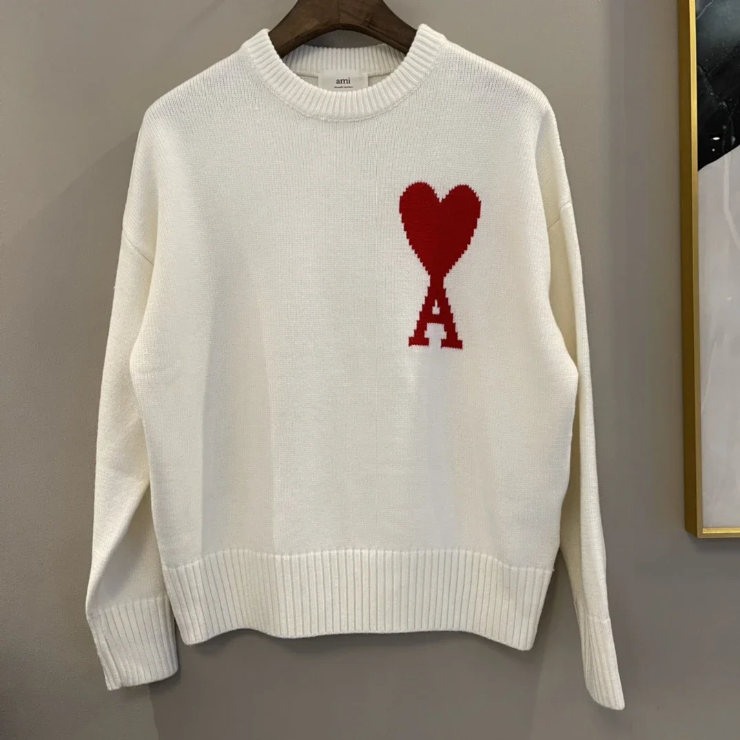 Ami Paris White Red 