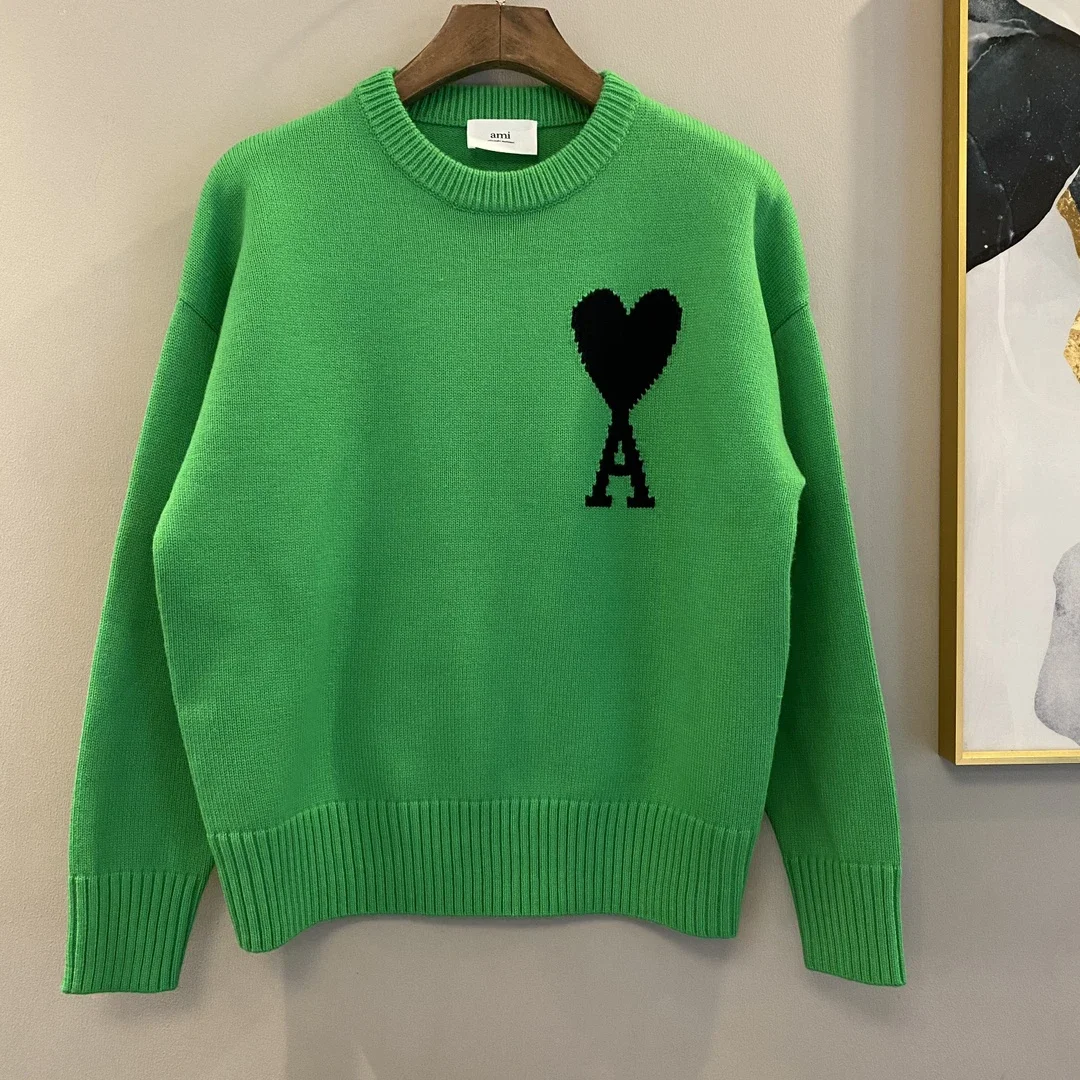 Ami Green Sweater