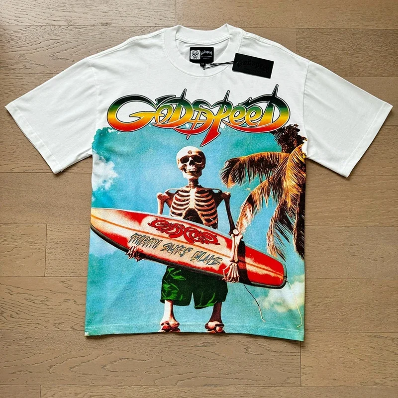 Godspeed White T-Shi