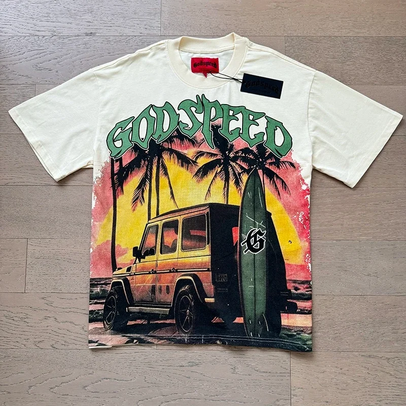 Godspeed Cream T-Shi