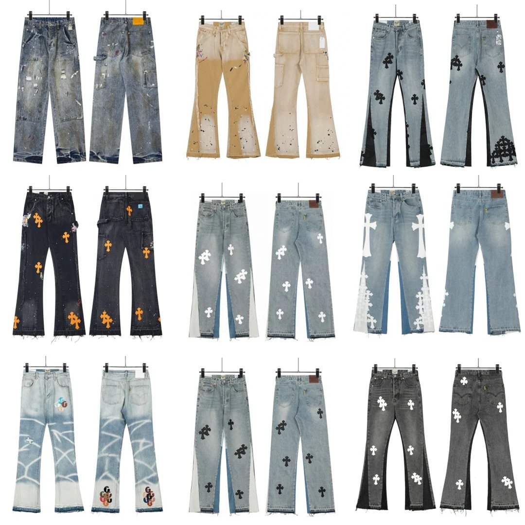 Chrome Hearts Levi's 505 Black Cross Patch Jeans 