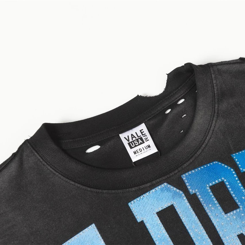 V525 Sports Print T-Shirt Vintage photo 5