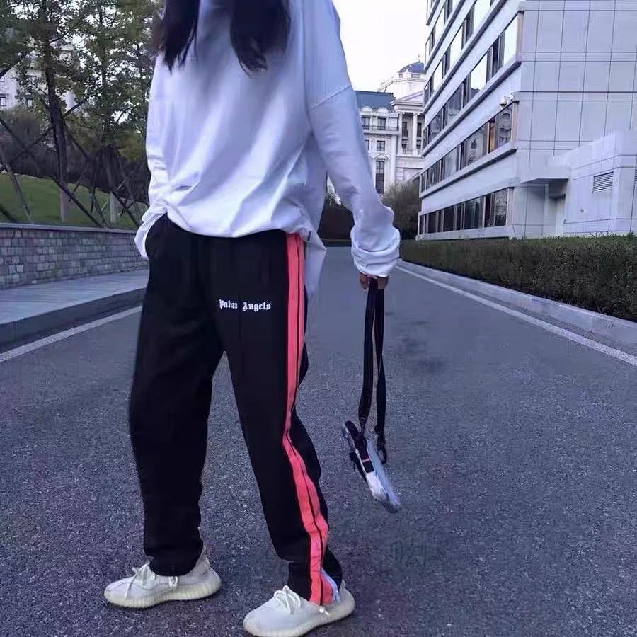 Palm Angels Track Pants Forest Green with White Stripes Sweatpants product detail 6 in Litbuy spreadsheet finds