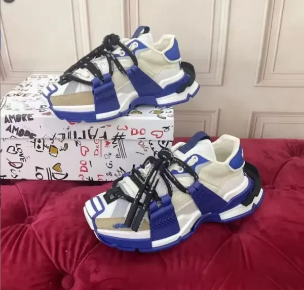 Dolce & Gabbana DG Bounce Multicolor Chunky Sneakers - 12