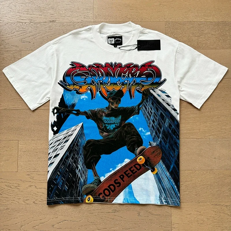 Godspeed White T-Shi
