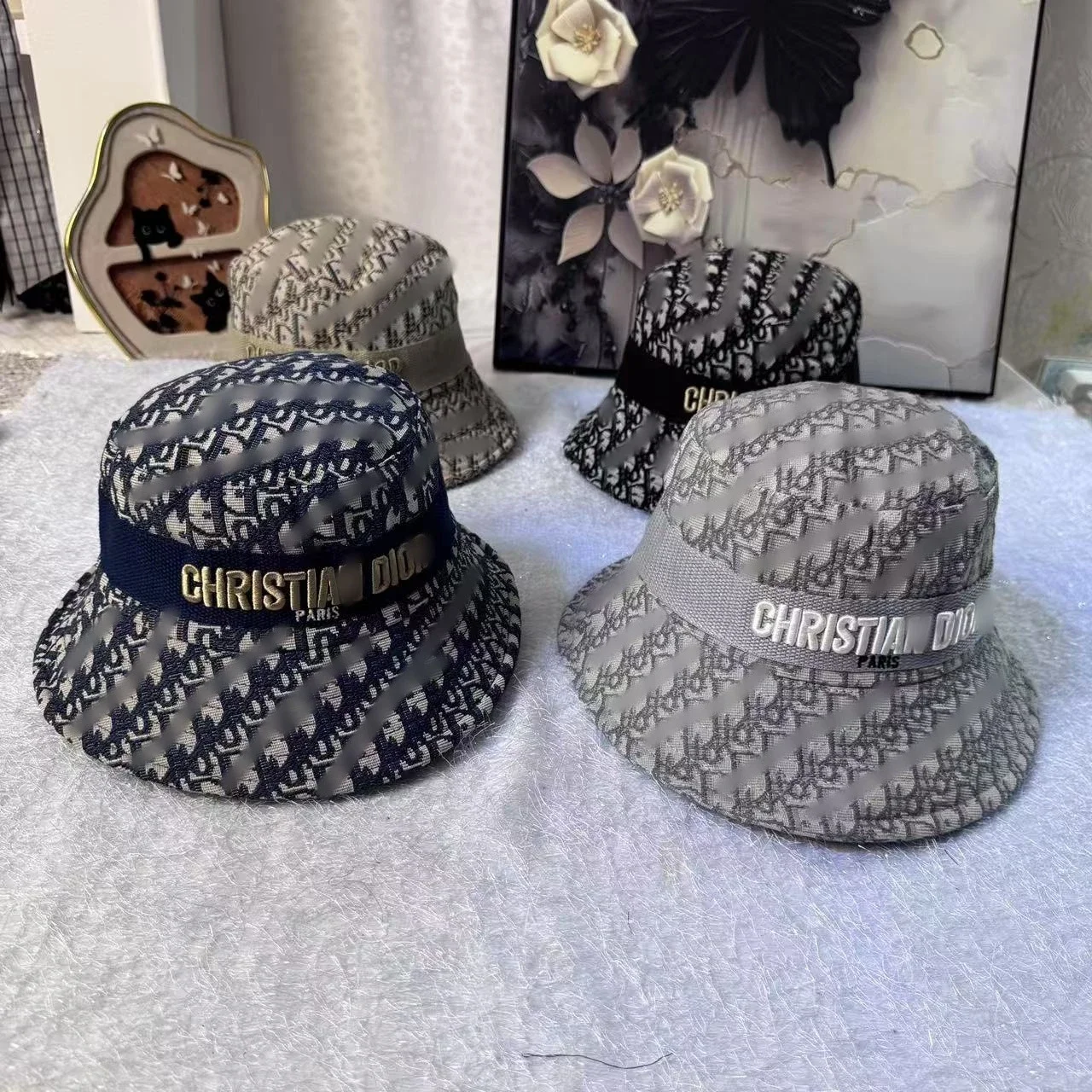 Dior Hat 4 Styles