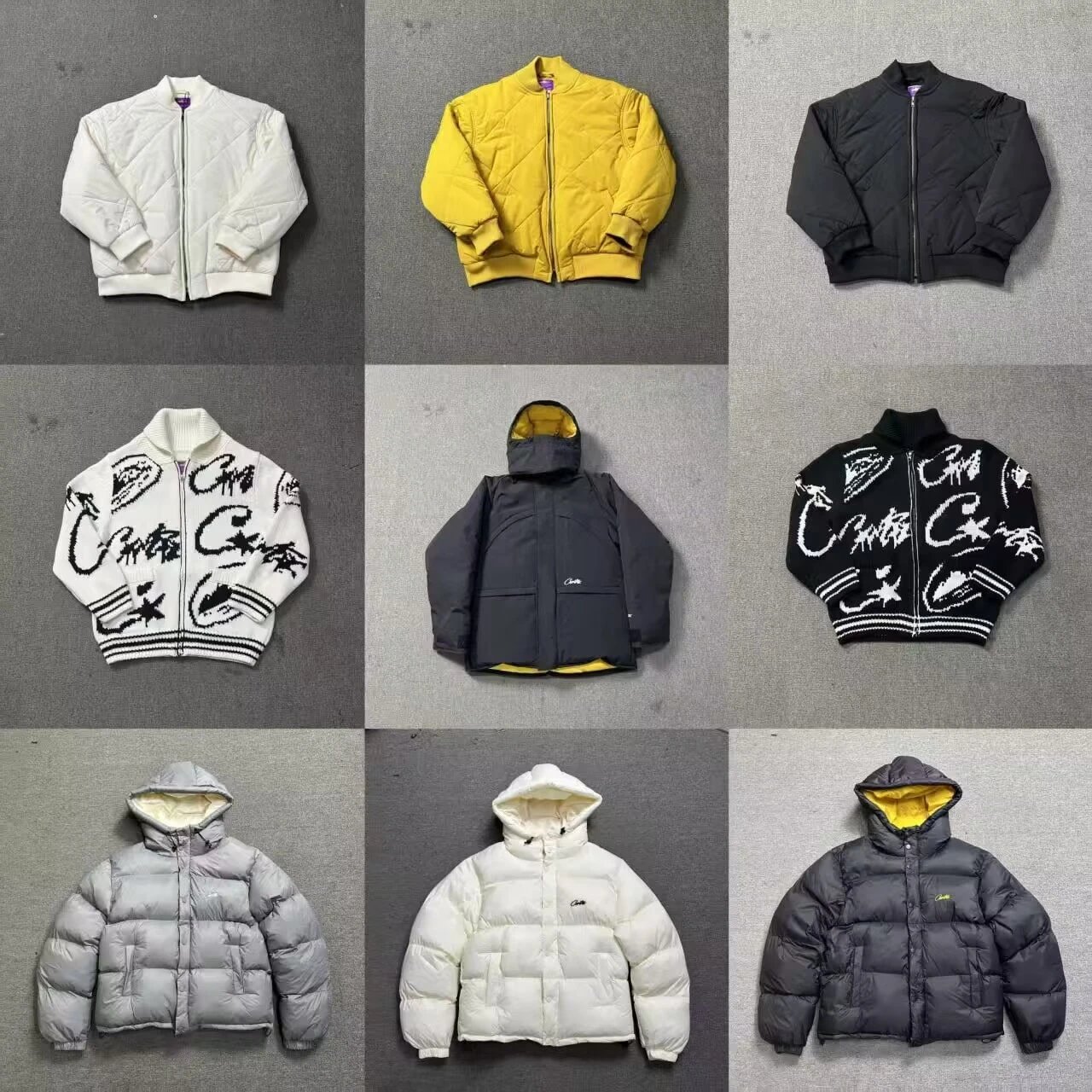 FI11- High quality C sweater, pure cotton down jacket