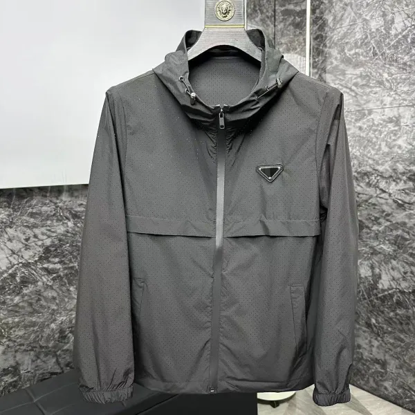 Prada Re-Nylon Utility Jacket Black - 20