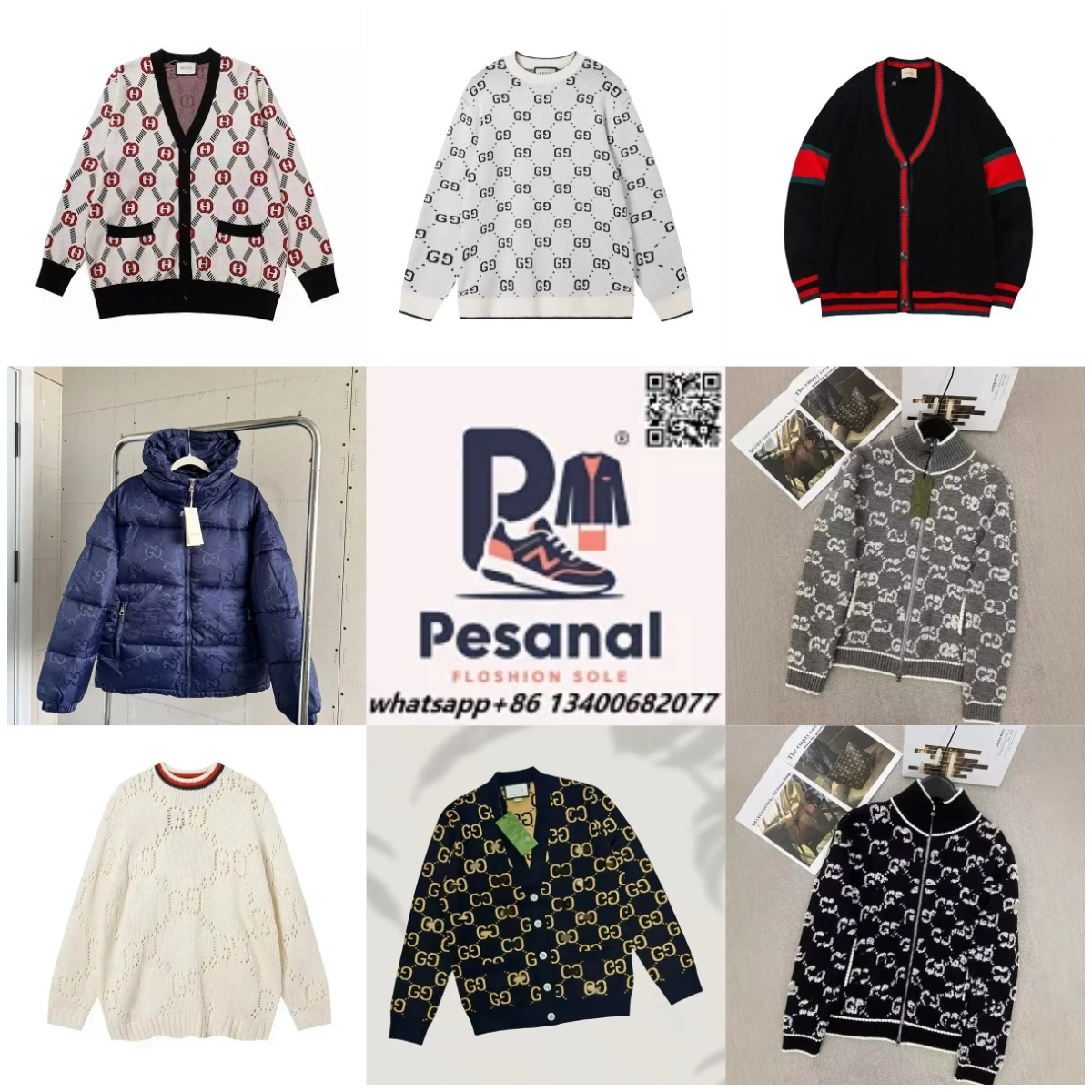 Gucci GG Supreme Knitted Sweat