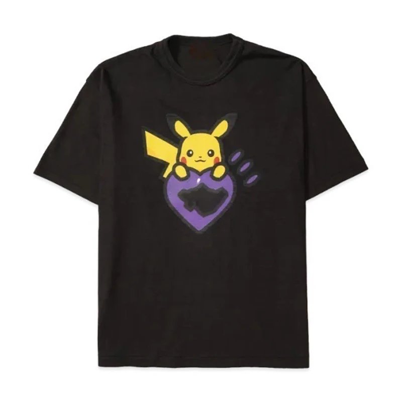 Pokémon x Uniqlo Pikachu Heart Print White T-Shirt - 6