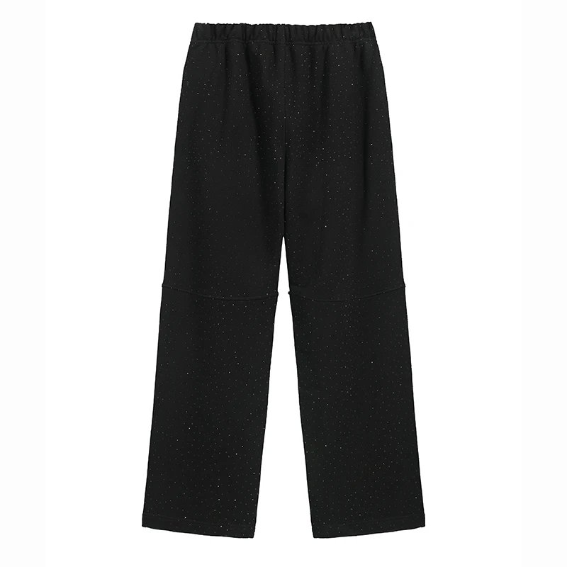 Rhinestone Sparkling Jogger Sweatpants photo 4