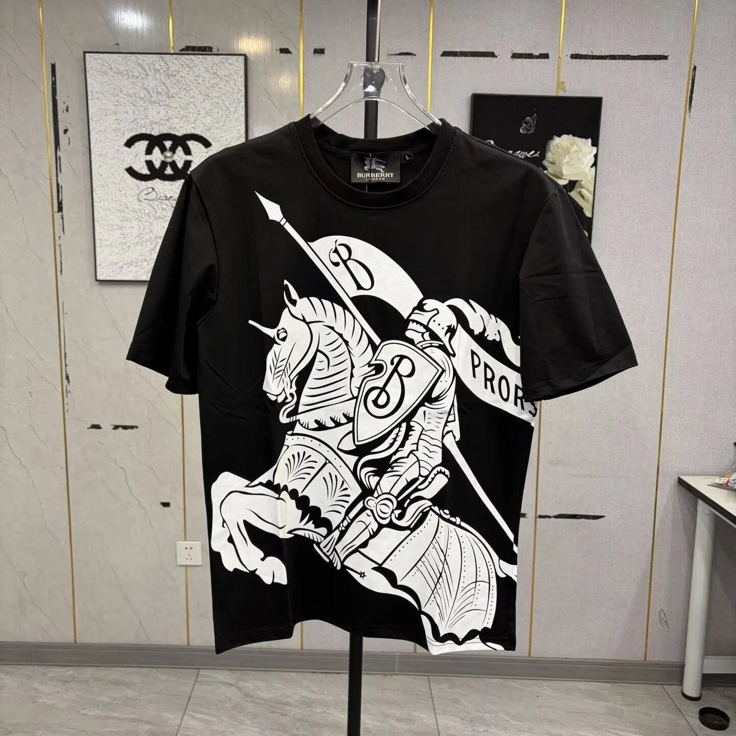 Burberry black T-shirt -6