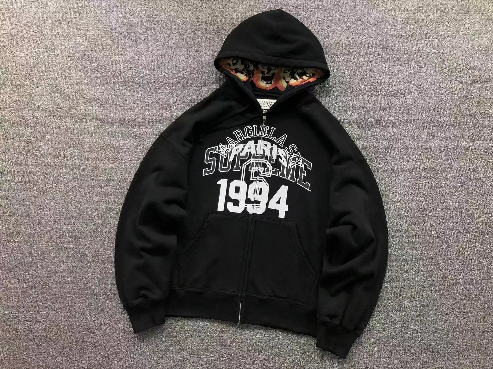 A315# Heavy Washed Distressed Black