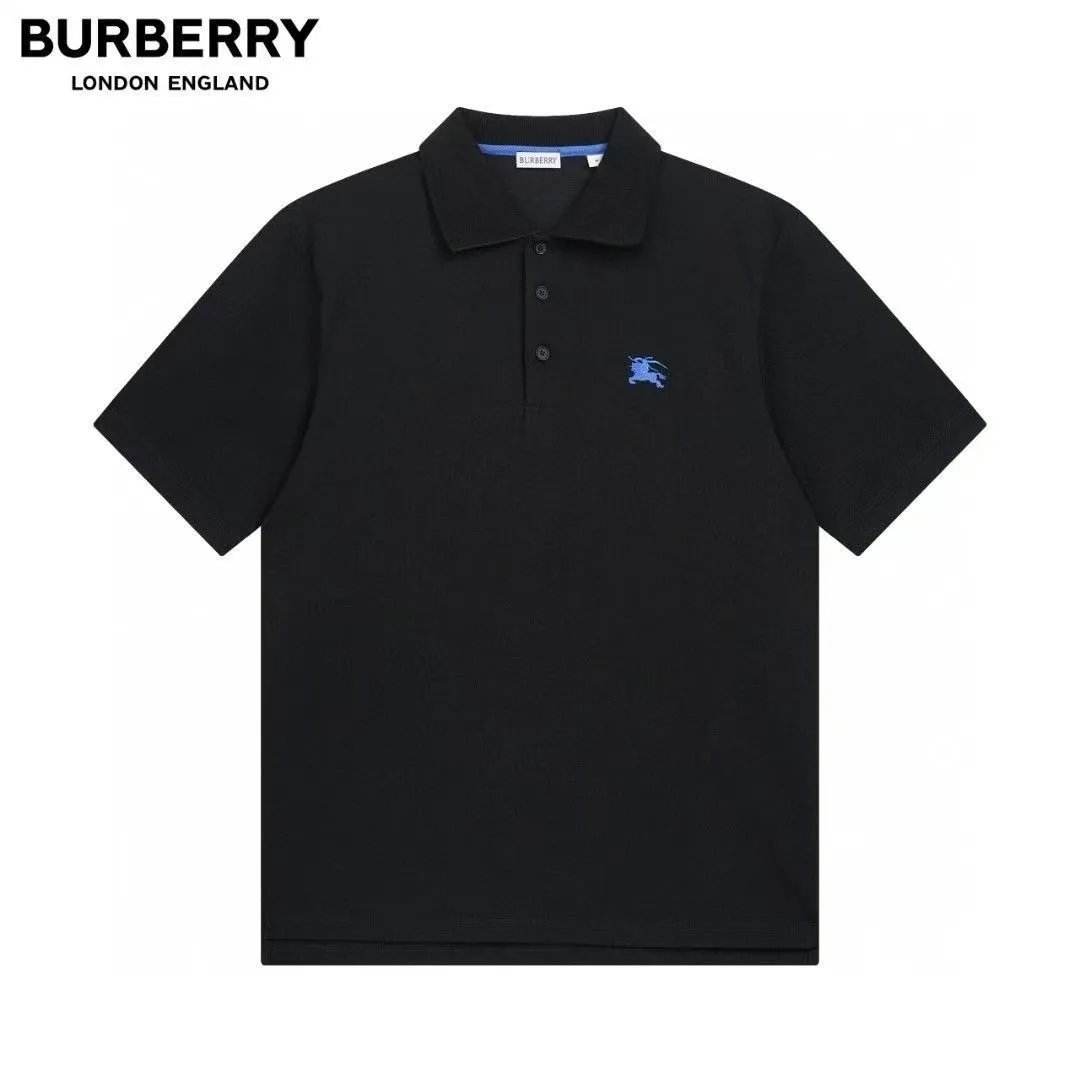 Burberry black polo shirt -8