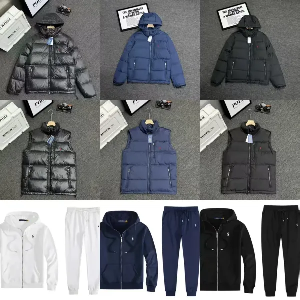 Polo Ralph Lauren Down Jacket Navy Blue - 4