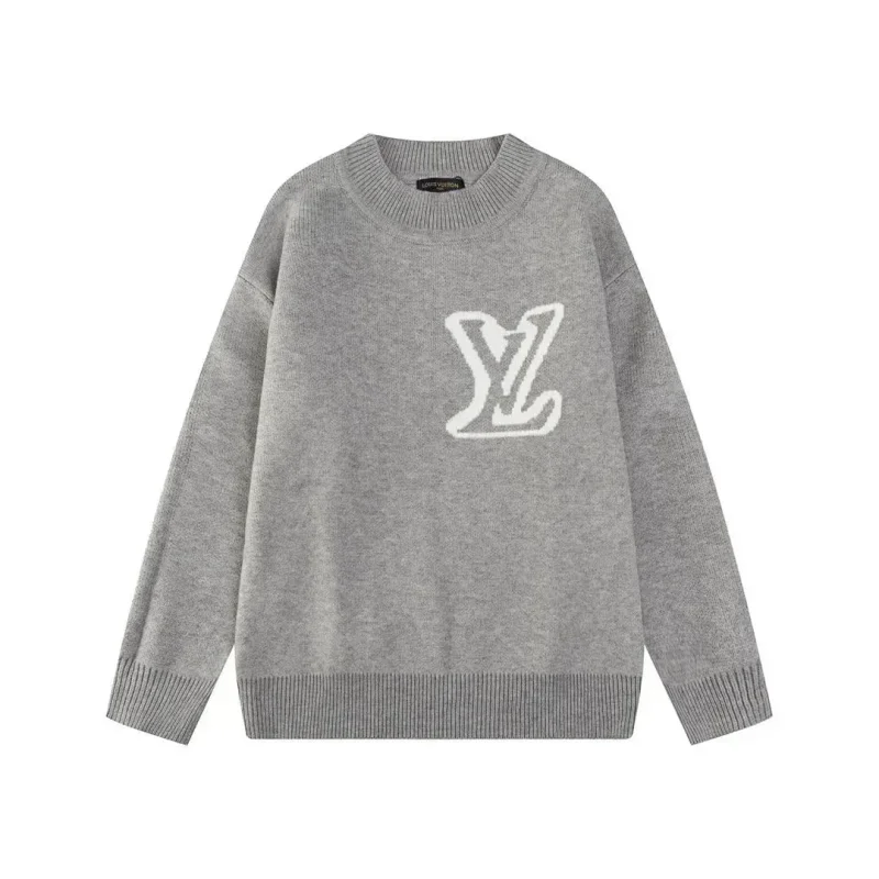 LV grey sweater