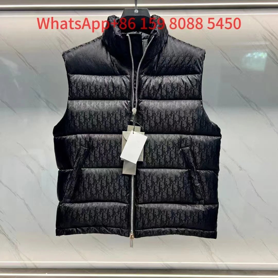 黑色马甲（高品质白鸭绒）