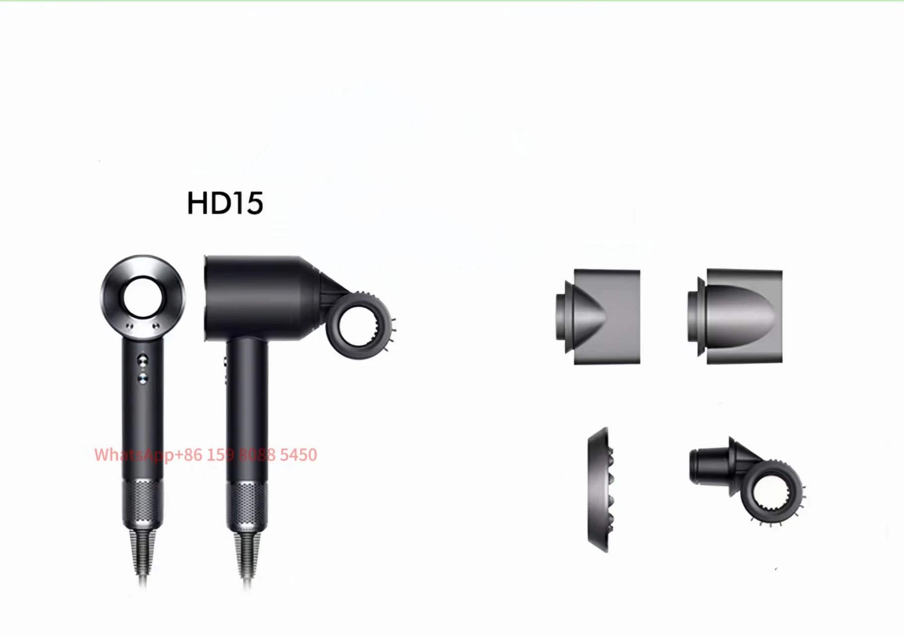 HD15 Black Silver