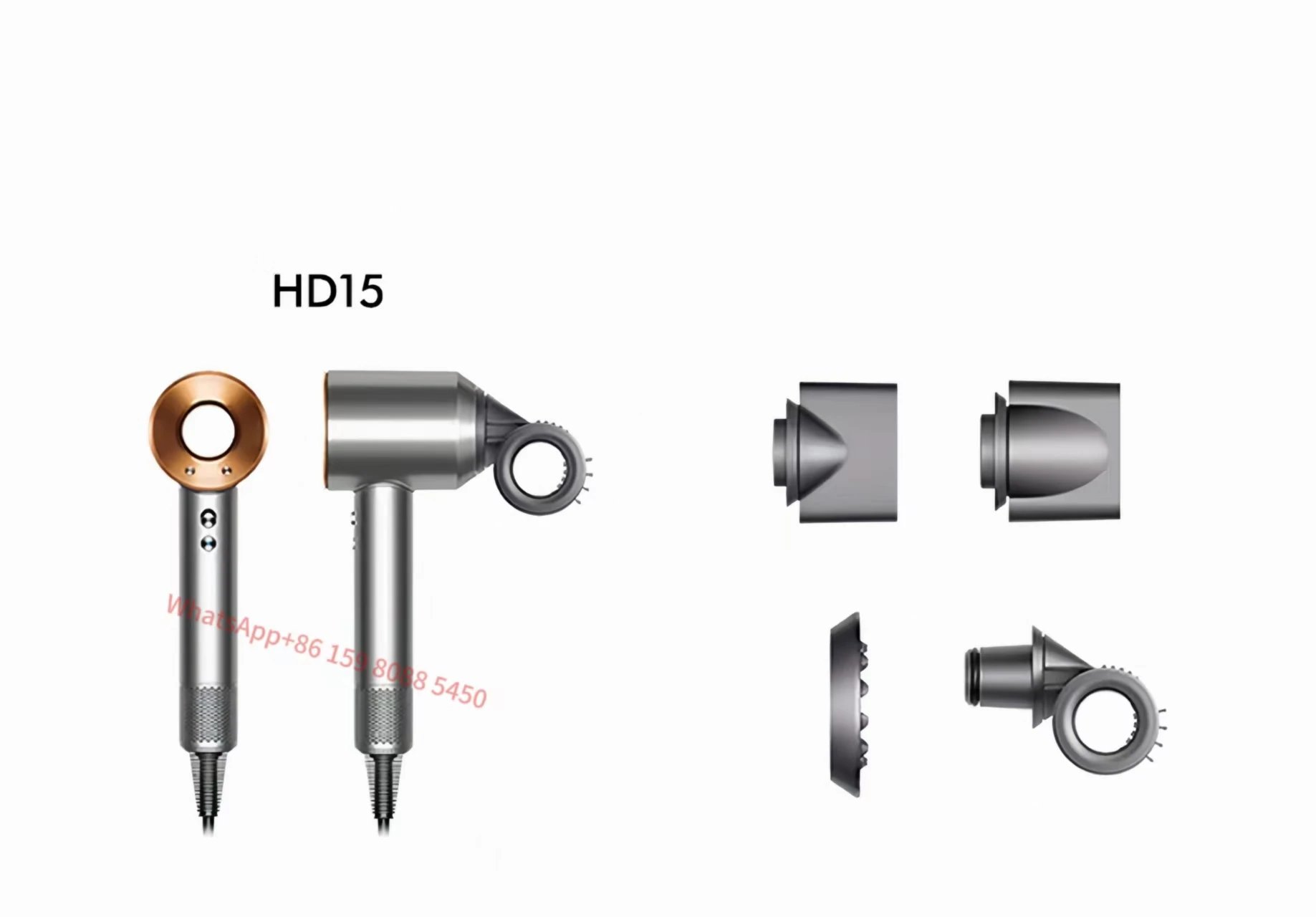 HD15 silver copper color