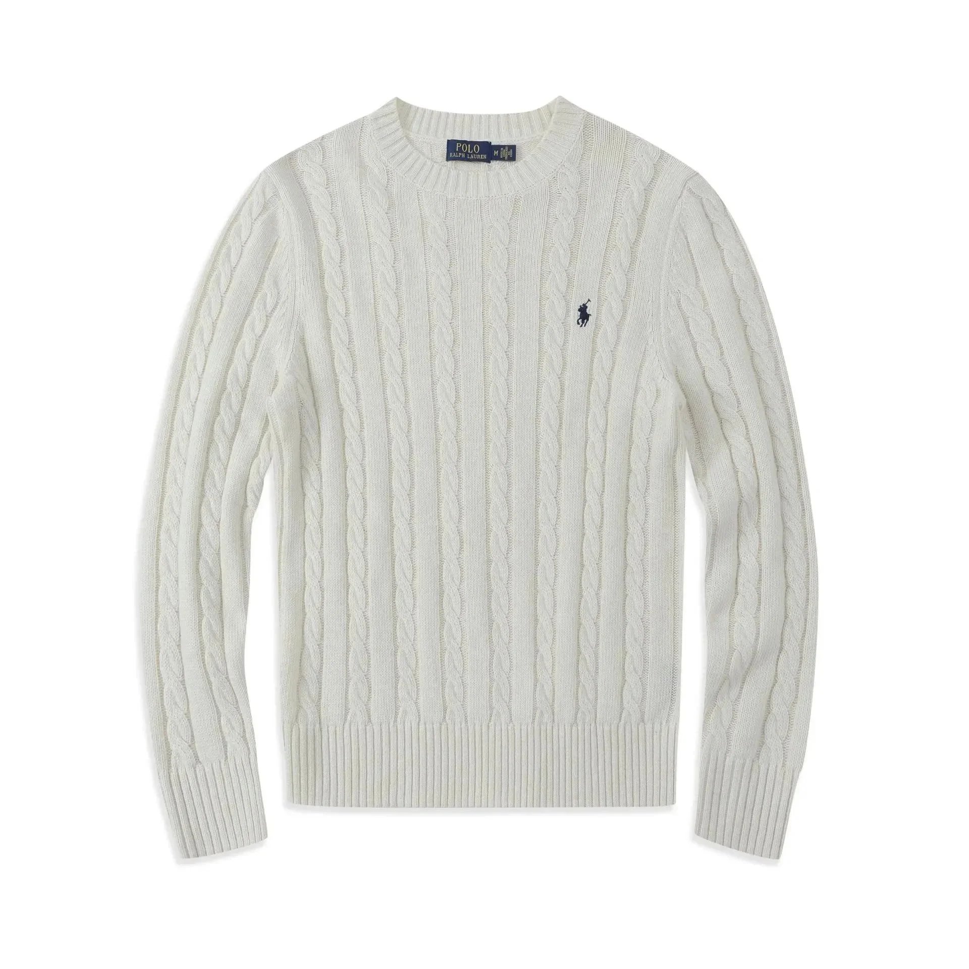 white sweater
