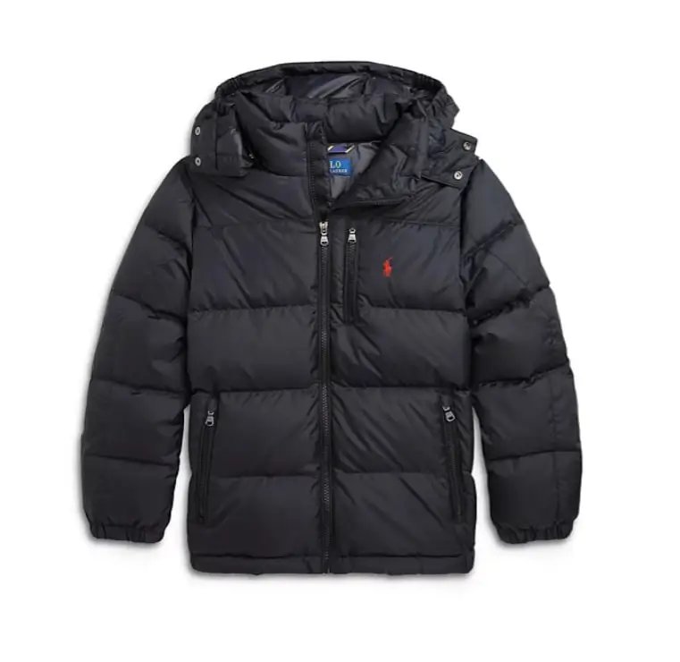Ralph Lauren Top Quality - 90% White Down - Black