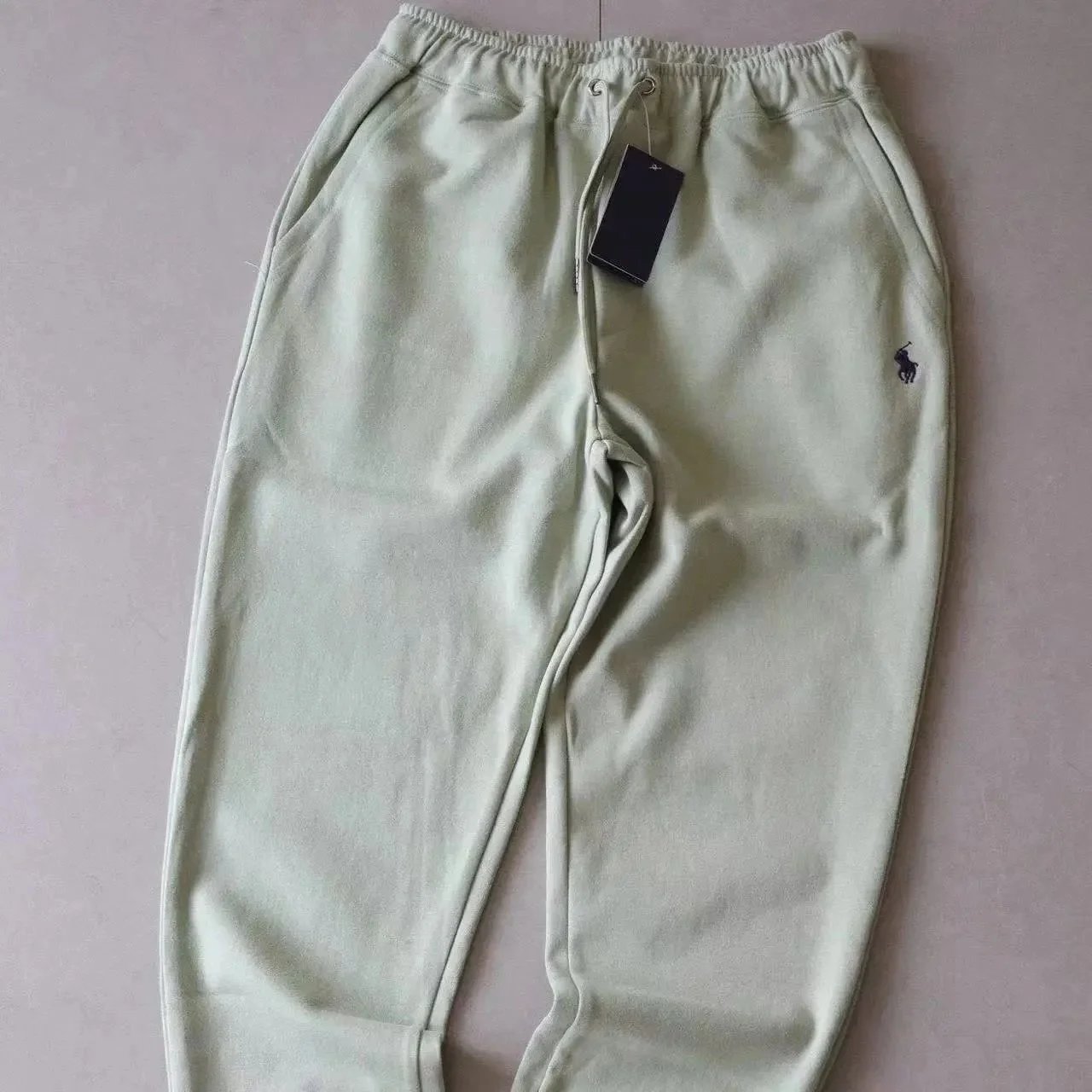 Light green pants-Plush