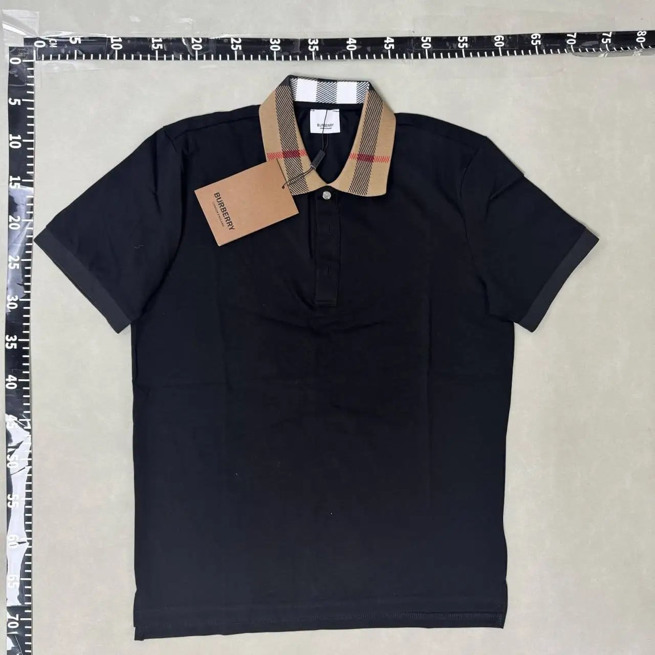 Burberry Black Polo Shirt -01