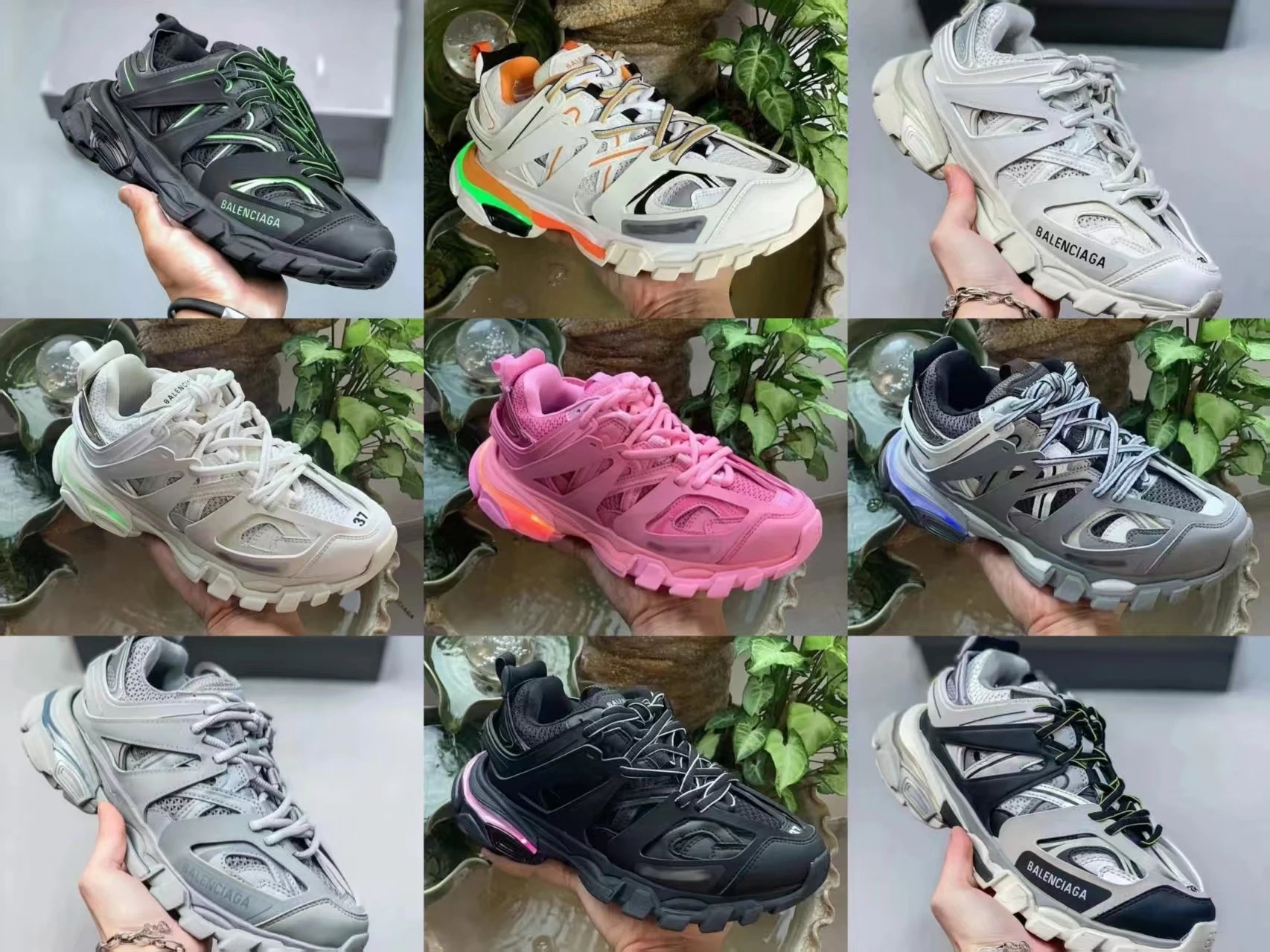 Balenciaga Track Black Casual 