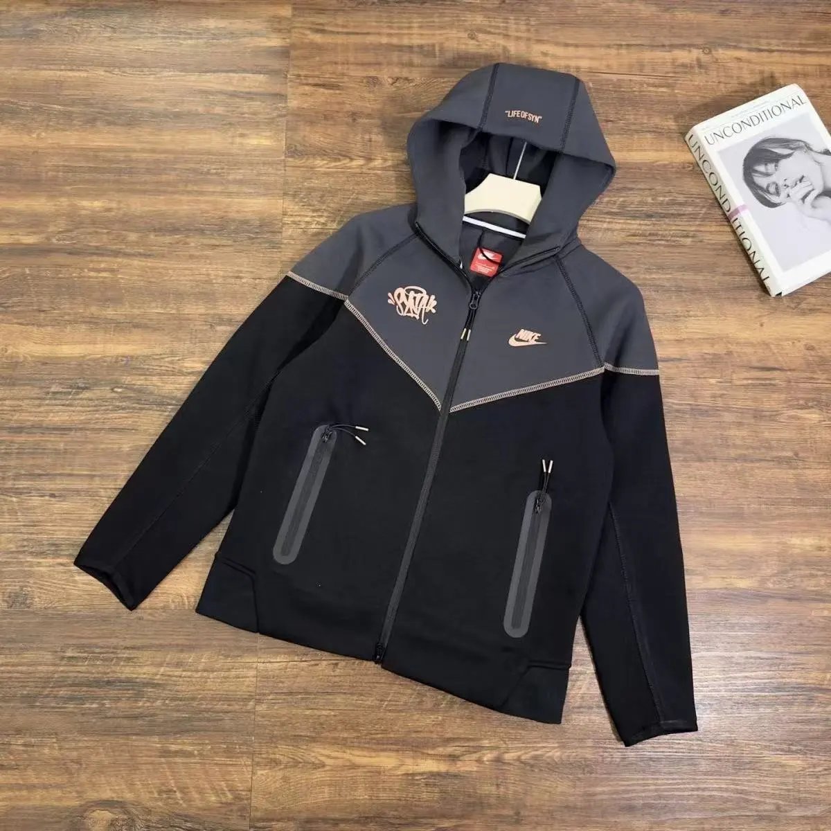 Black and Grey Hoodie - New Product