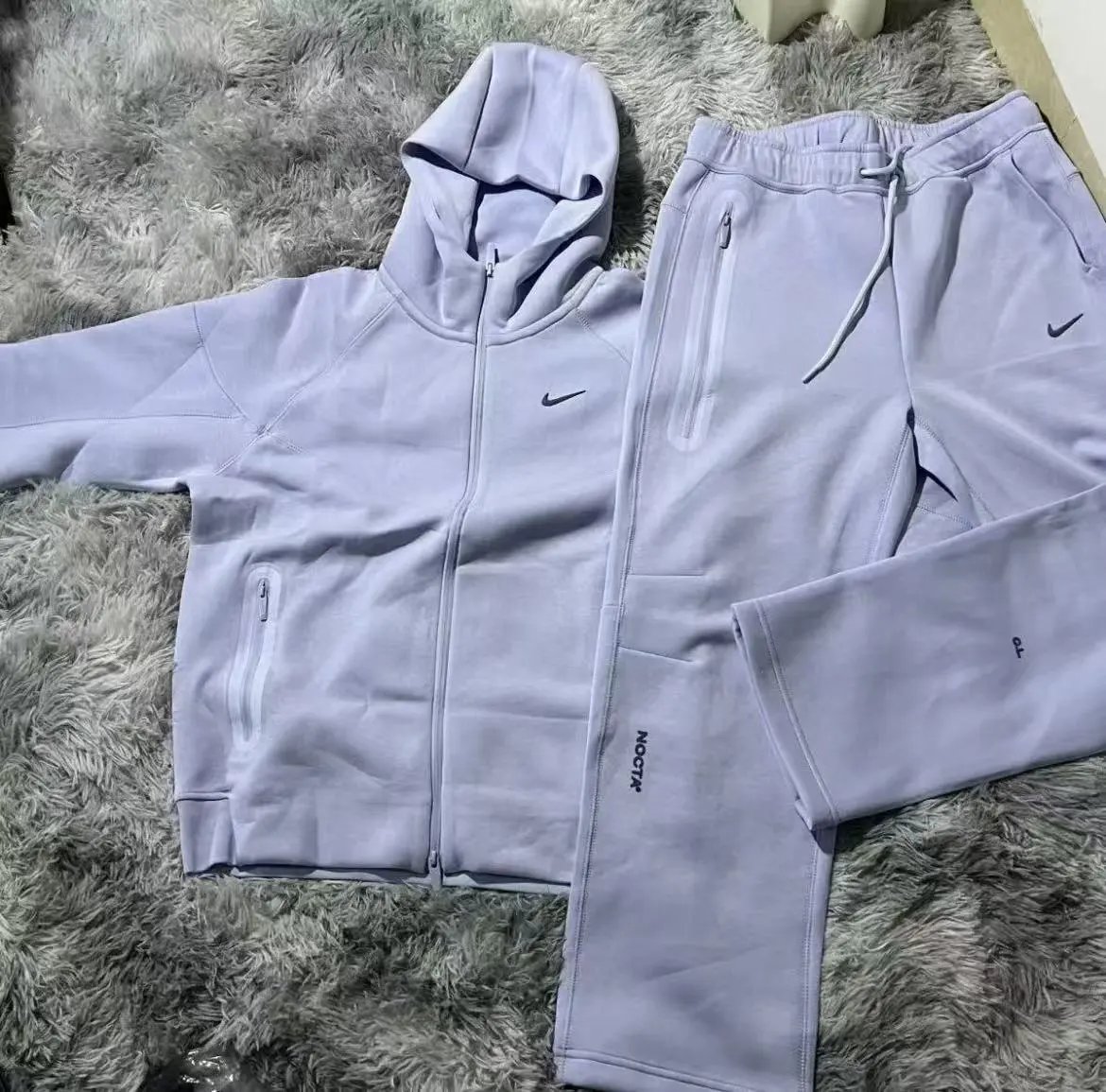 Purple letter set