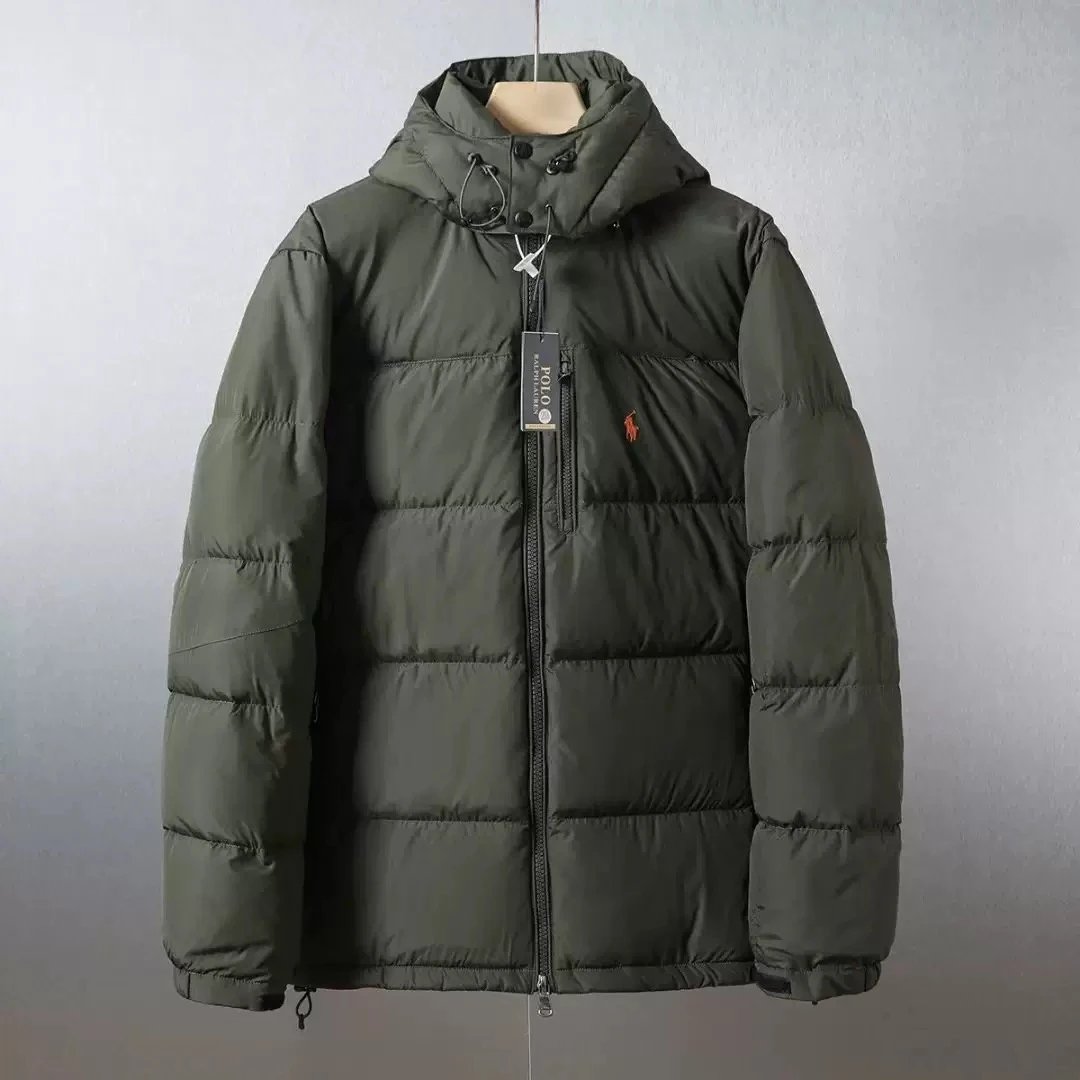 Ralph Lauren最高品质<90%白鸭绒-军绿色