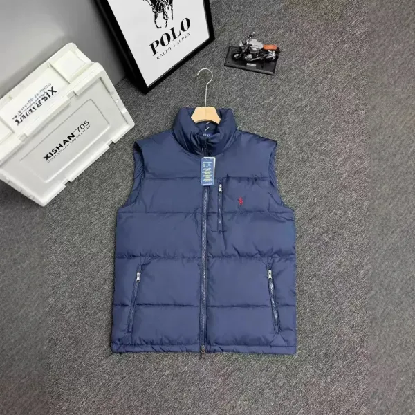 Ralph Lauren Polo Down Vest Navy Blue - 1