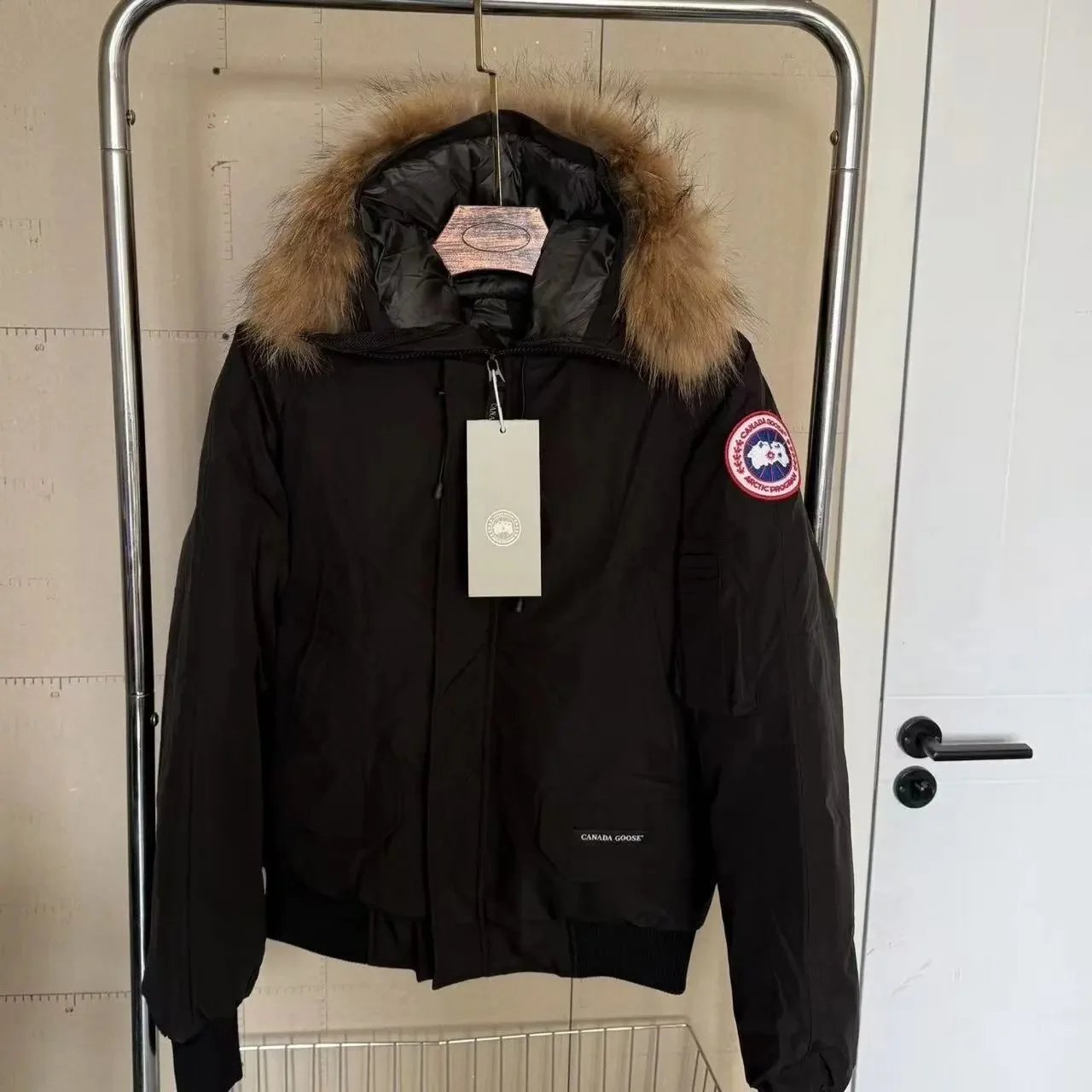 Canada goose黑色<70%白鸭绒（羽绒服）