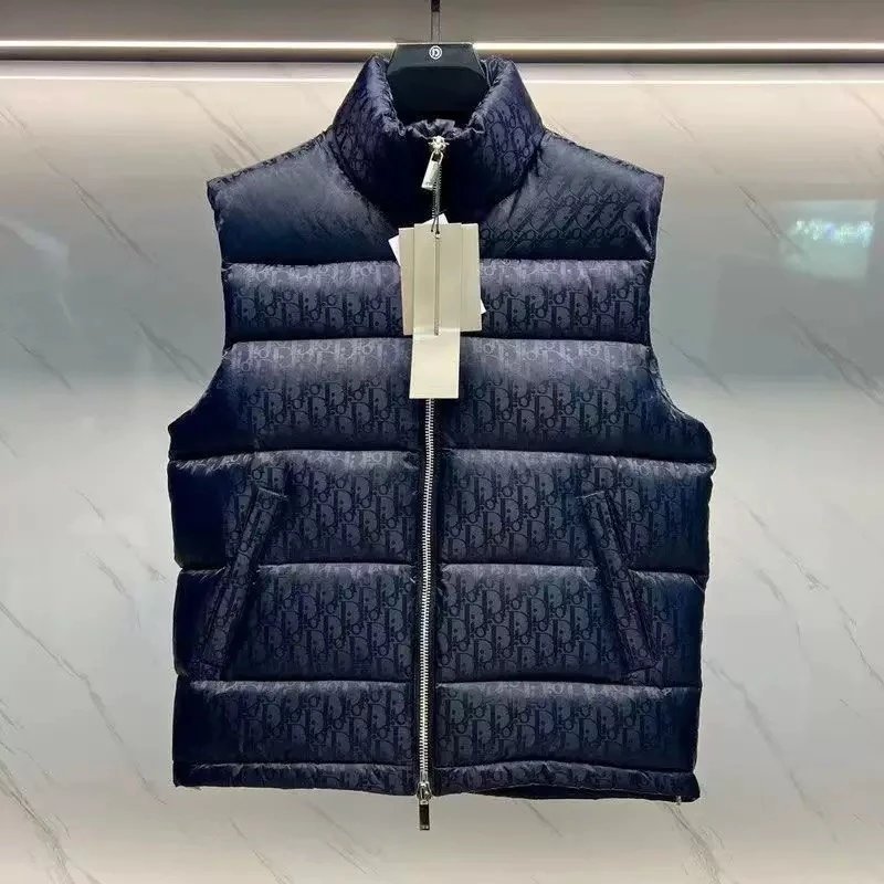 Down Vest-Navy