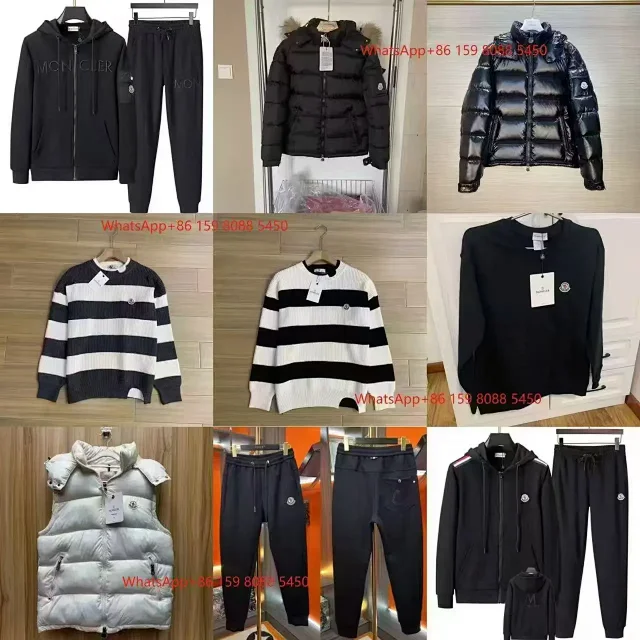 Moncler Hoodies & Sweatshirts Zip-Up Logo Hoodie product detail image 2