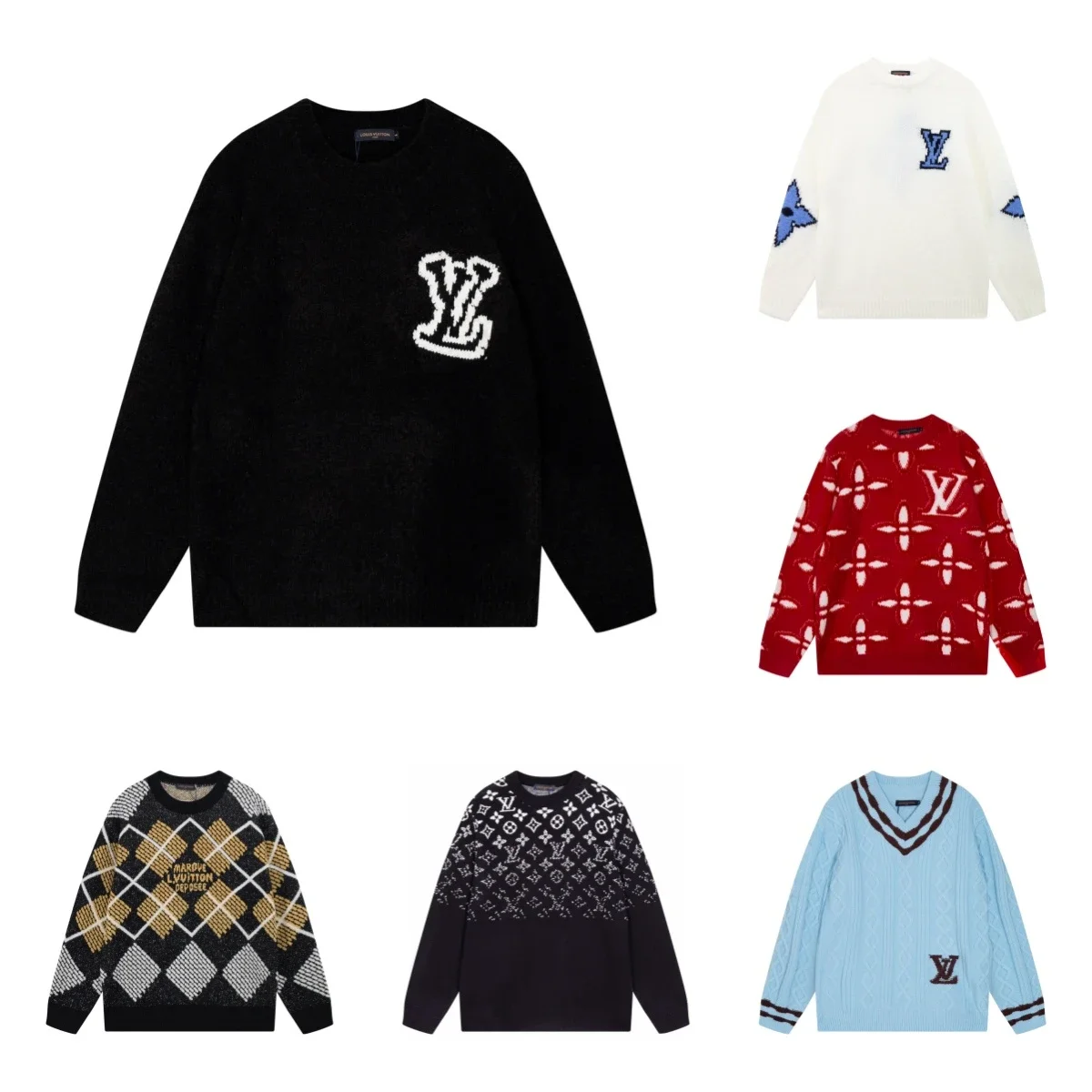 Louis Vuitton Monogram Knit Sw