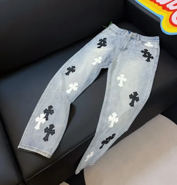 Chrome Hearts Cross Patch Olive Cargo Pants - 8