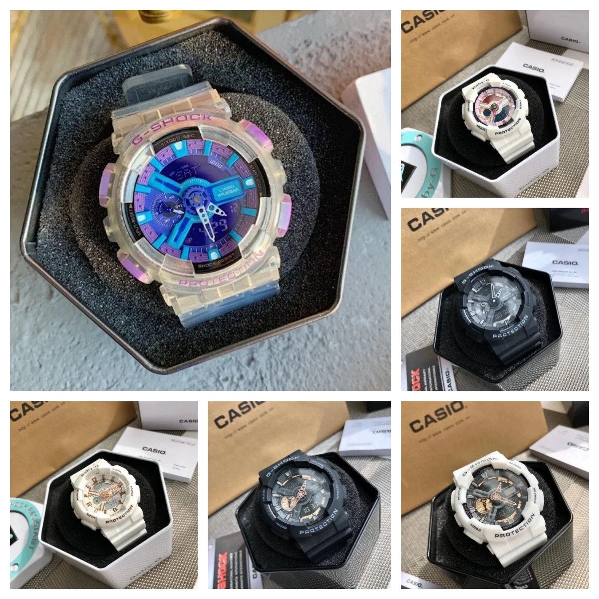 Casio Watches | 40 colorways