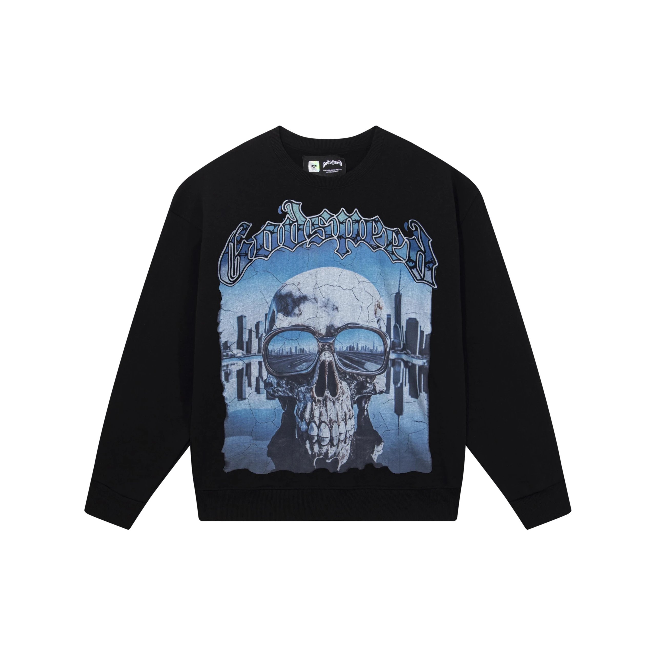Godspeed Astronaut Sphinx Graphic Hoodie White - 12