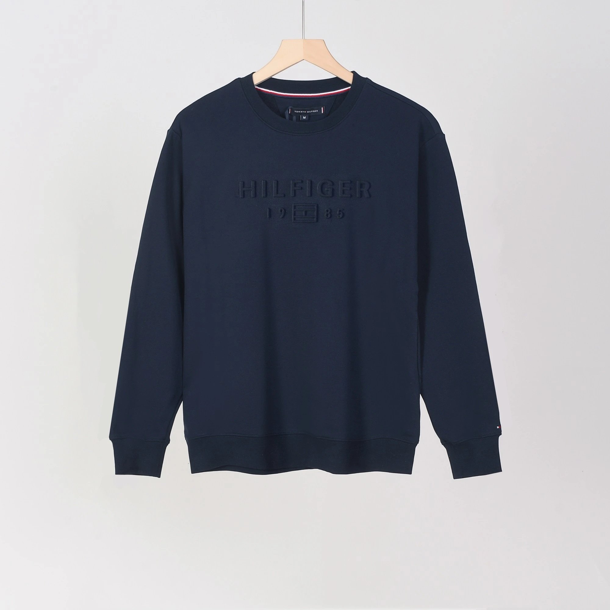 Tommy Hilfiger Heritage Logo Crewneck Navy Sweatshirt - 14