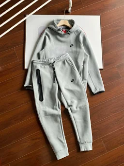 thumbnail for New autumn and winter fashion trend all-match sports suit-002